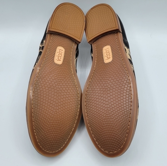 Lucca Lane Tabby Leopard Print Loafers 8 1/2 - Picture 7 of 10